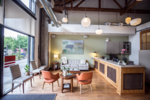 Dental Office Reception Area