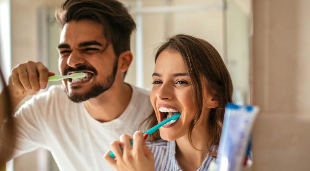 correct tooth brushing technique
