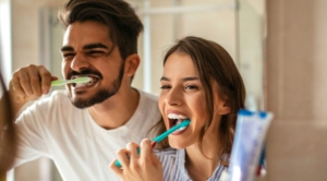correct tooth brushing technique